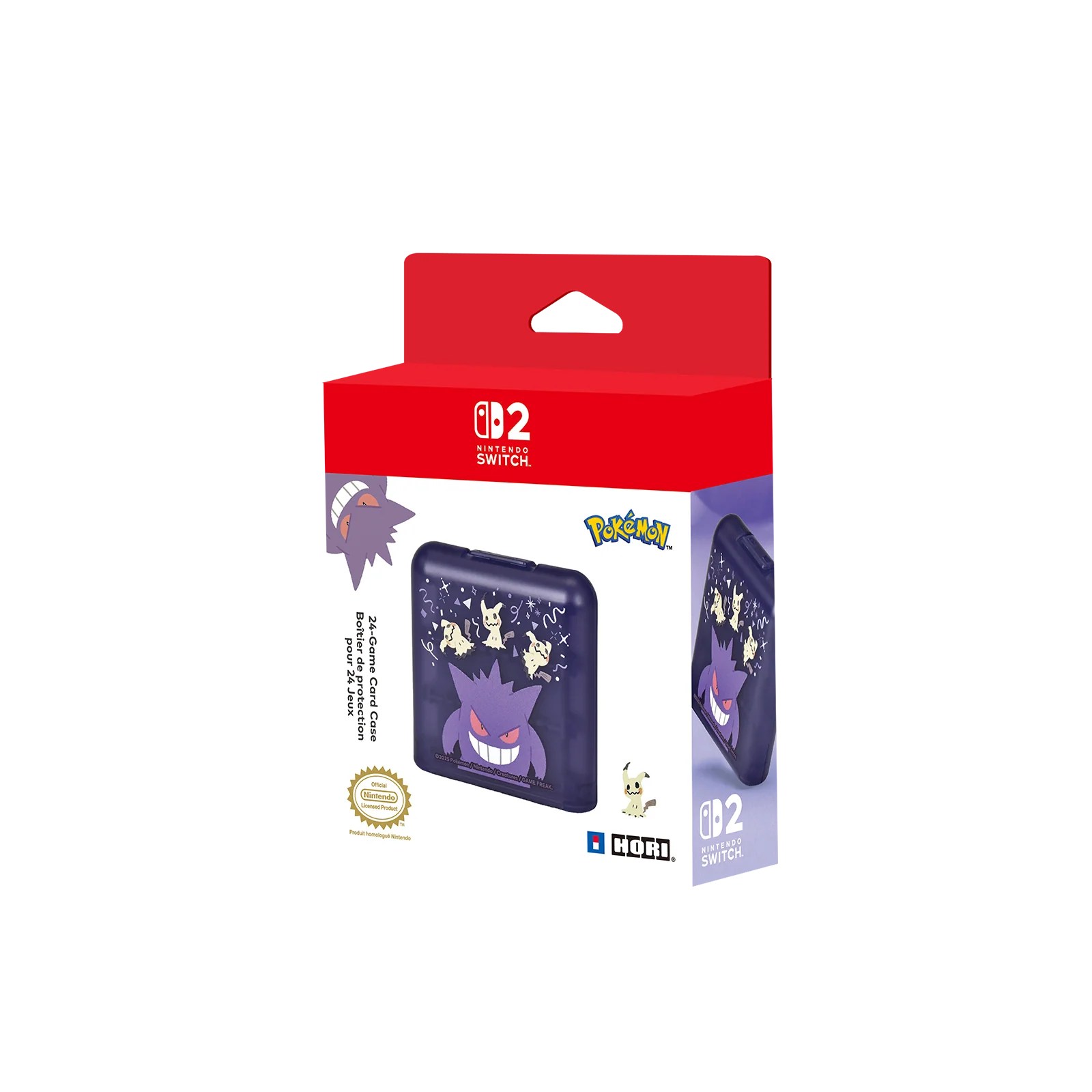 24-Game Card Case Gengar and Mimikyu - Image 3