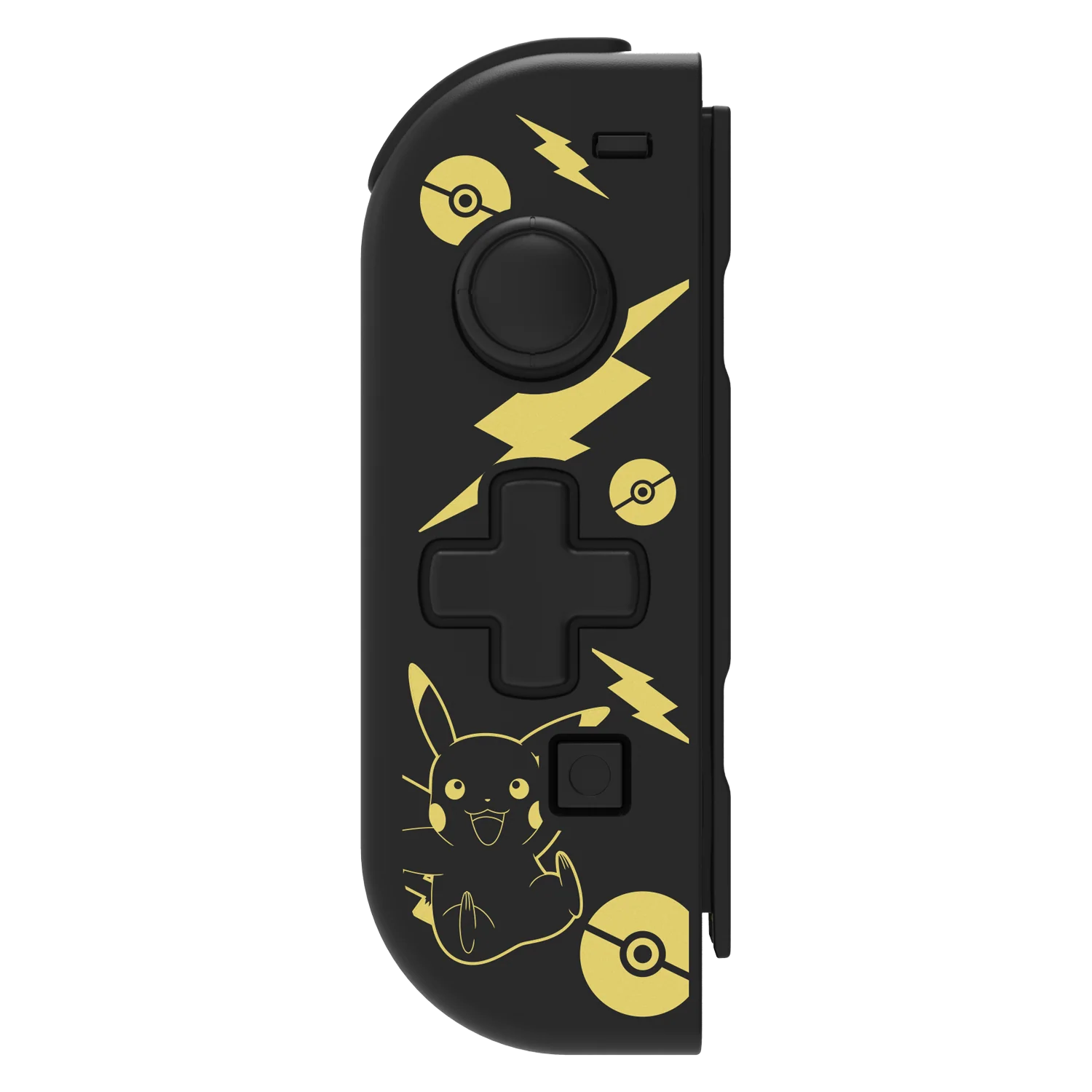 D-Pad Controller (L) Pokemon: Pikachu Black & Gold Edition for Nintendo Switch
