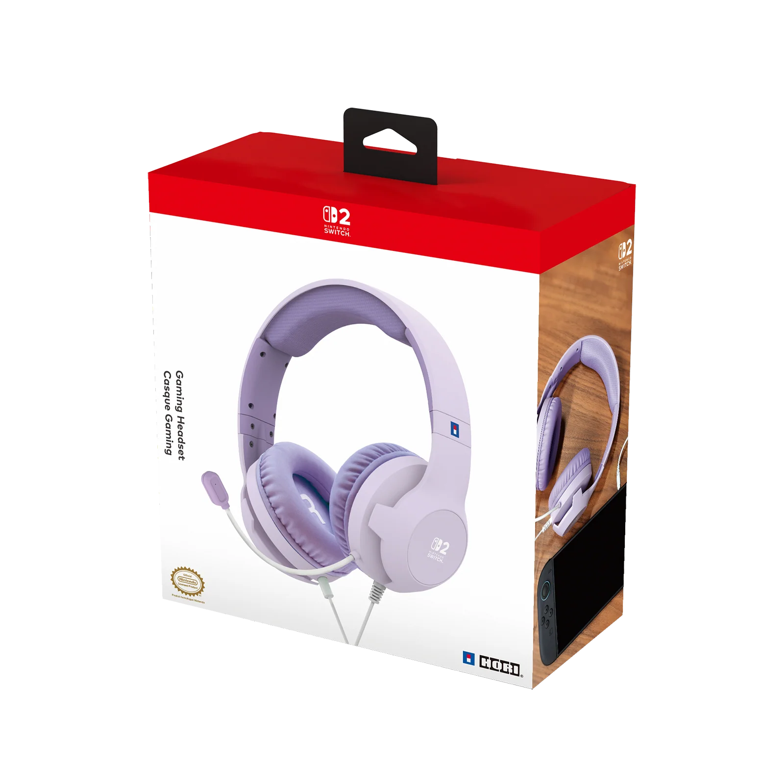 Gaming Headset for Nintendo Switch 2 (Lavender) - Image 6