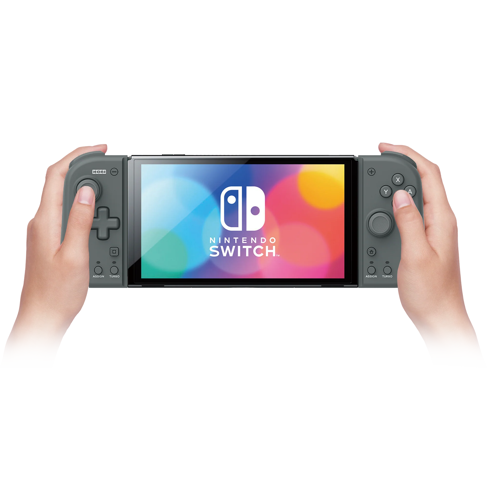 Split Pad Compact Attachment Set (Slate Grey) for Nintendo Switch - Image 6