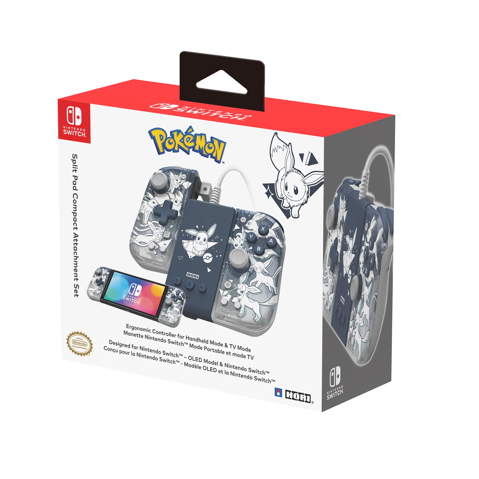 Split Pad Compact Attachment Set (Eevee Evolutions) for Nintendo Switch - Image 7