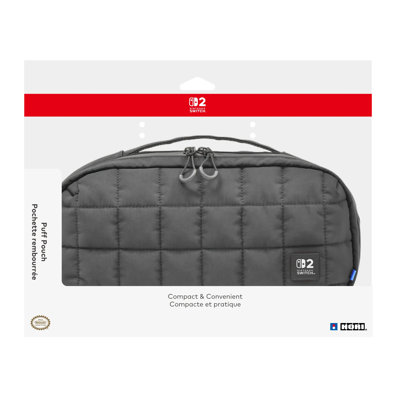 Puff Pouch (Black) for Nintendo Switch 2 - Image 5