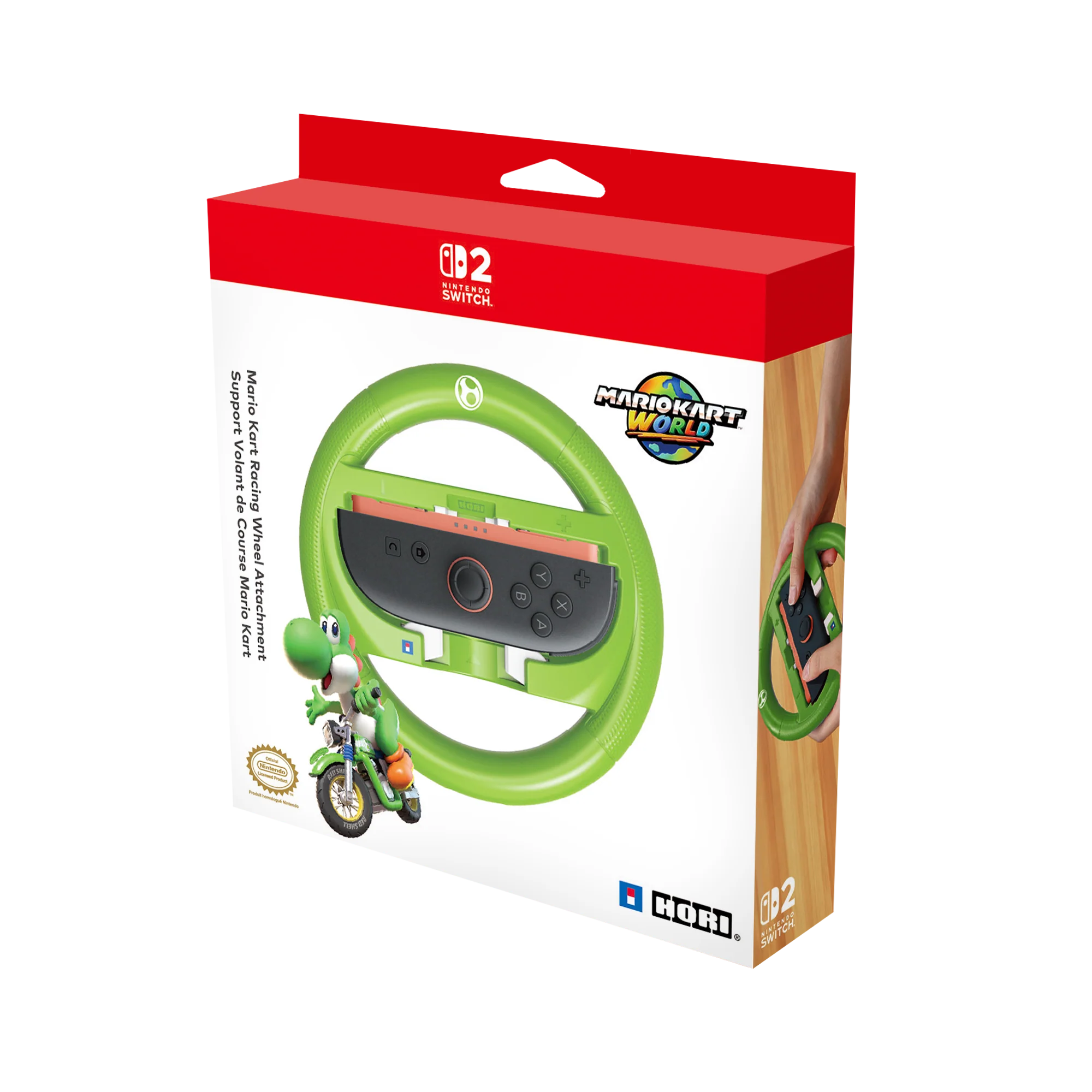 Racing Wheel Attachment Set for Nintendo Switch™ 2 (Yoshi) - Image 6
