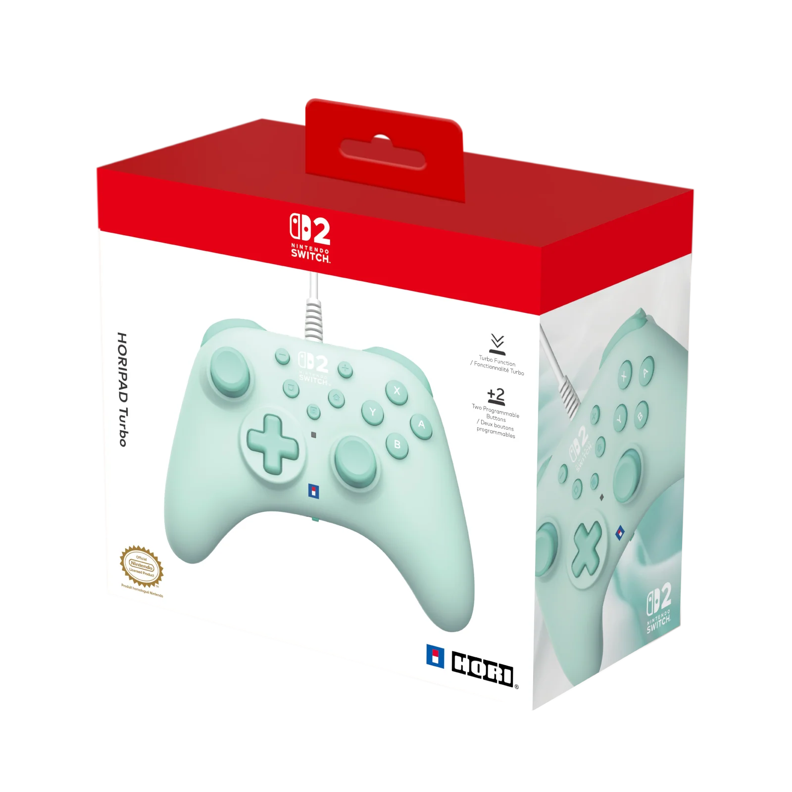 HORIPAD Turbo (Cozy Green) for Nintendo Switch™ 2 - Image 4