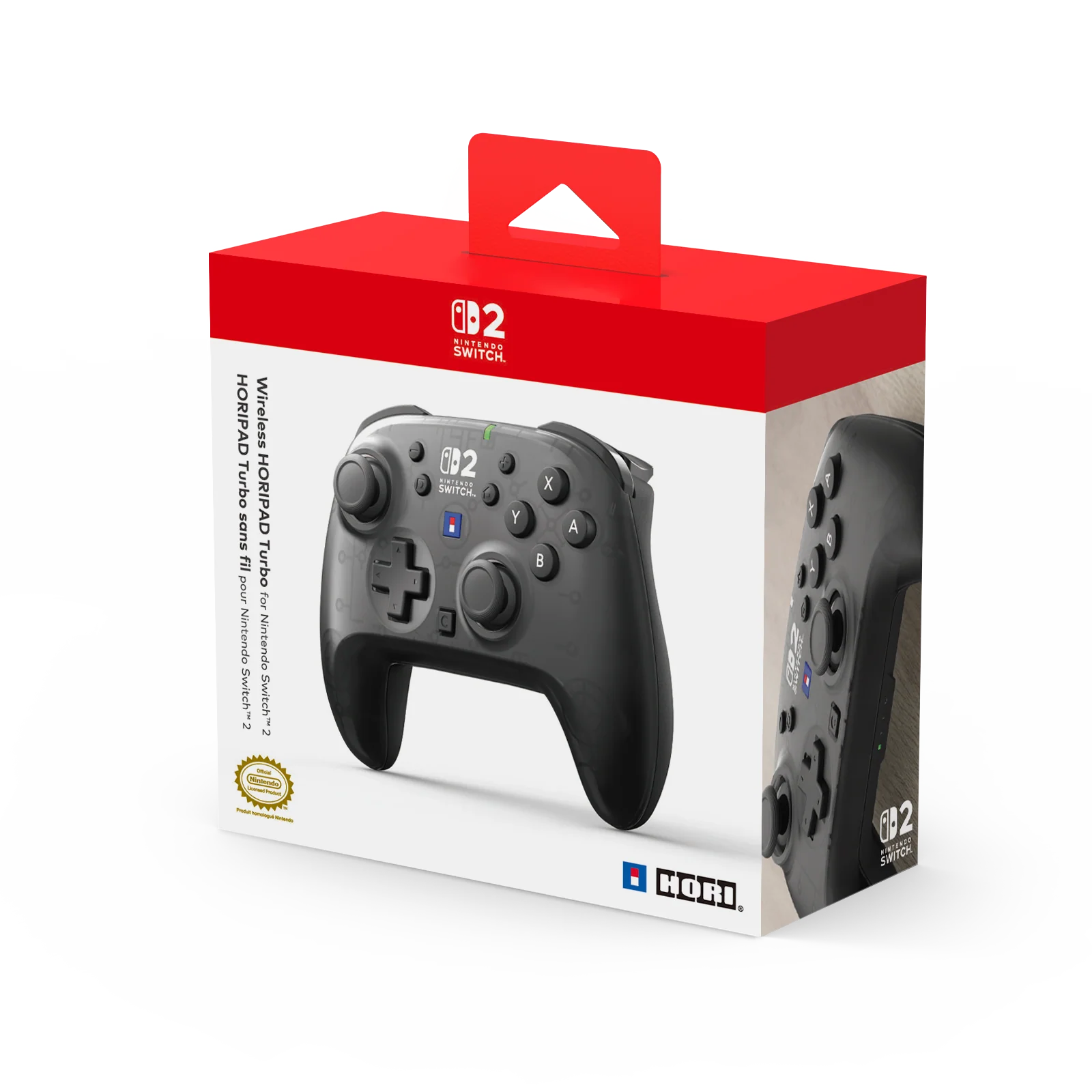 Wireless HORIPAD Turbo (Black) for Nintendo Switch™ 2 - Image 6