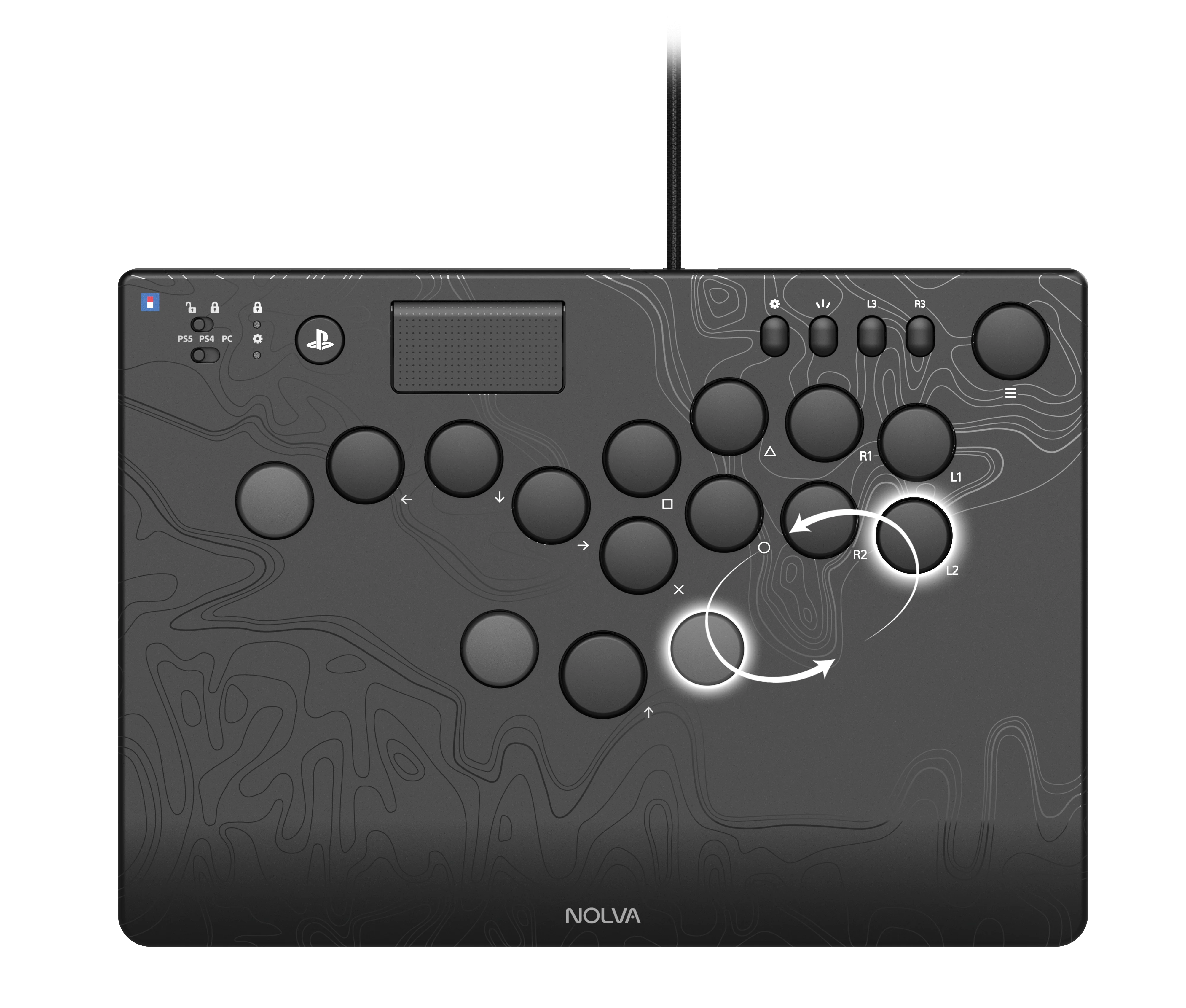 NOLVA Mechanical All-Button Arcade Controller for PlayStation®5 and Windows 11/10 - Image 5